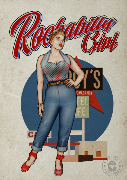 pinup-50s-affiche