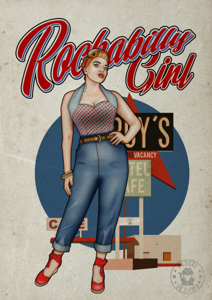 pinup-50s-affiche